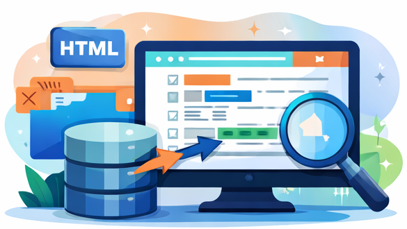 Illustration for Web Scraping